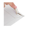 50 Pack 7x9 White Rigid Stay Flats Self-Seal Cardboard Envelope Mailers 7"x9"